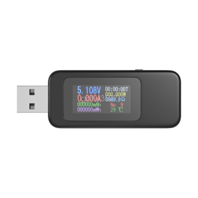 4V-30V USB LCD Voltmeter Ammeter Voltage Tester Current Power Capacity Detector