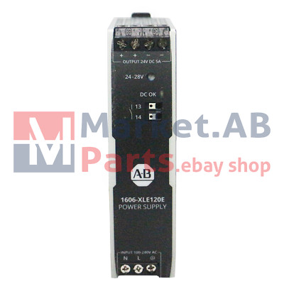 New Factory Sealed AB 1606-XLE120E DC Power Supply 1606XLE120E