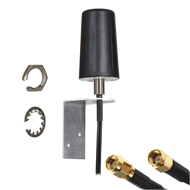 2in1 5G & WiFi Combo Antenna Heavy Duty Broadband Mobile Internet L-Bracket SMA - Image 2 of 4