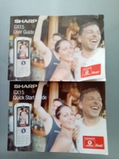 Sharp GX15 User Guide Quick Start Guide Only