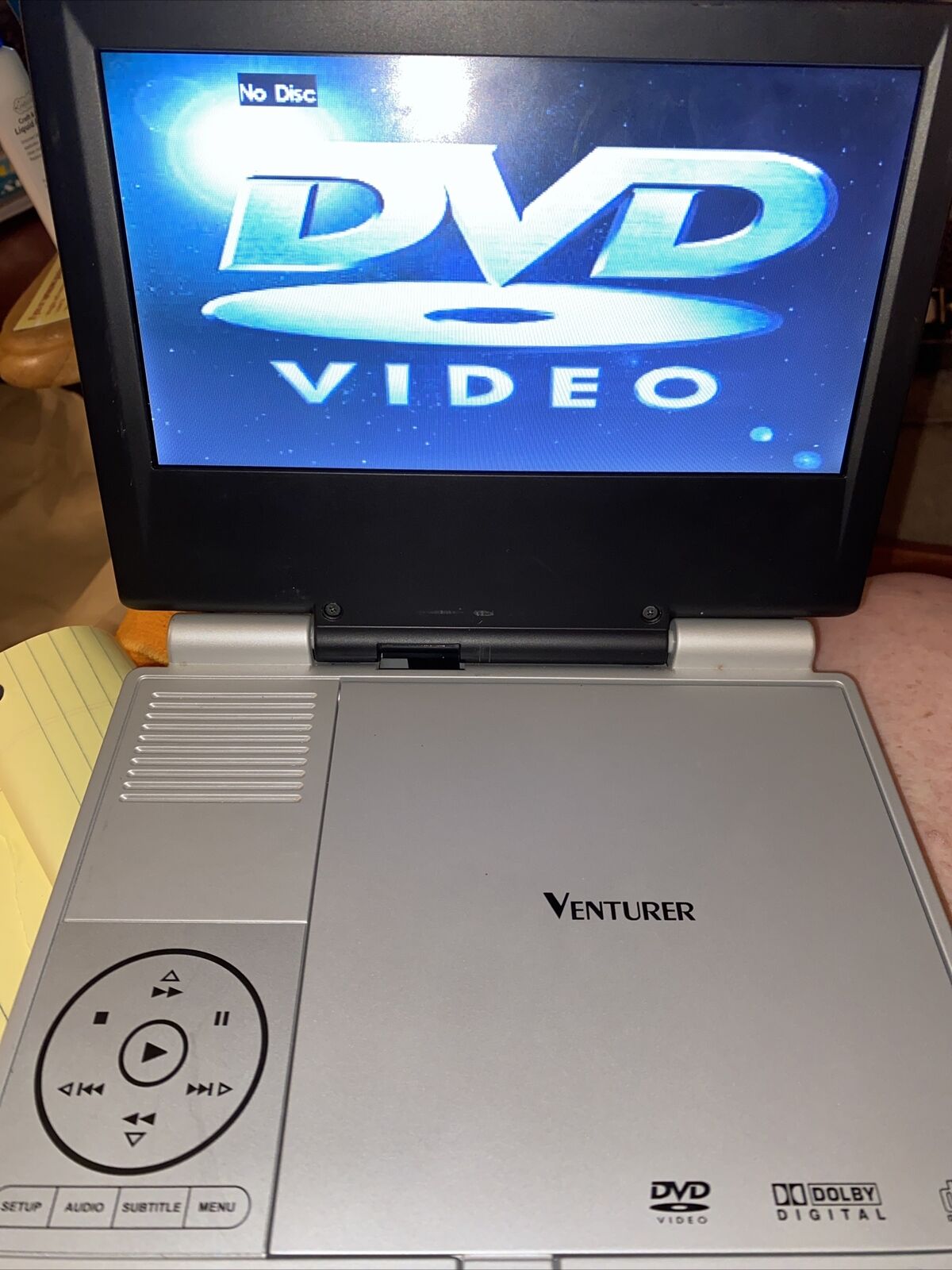 ALCO VENTURER PORTABLE DVD PLAYER PV51262.