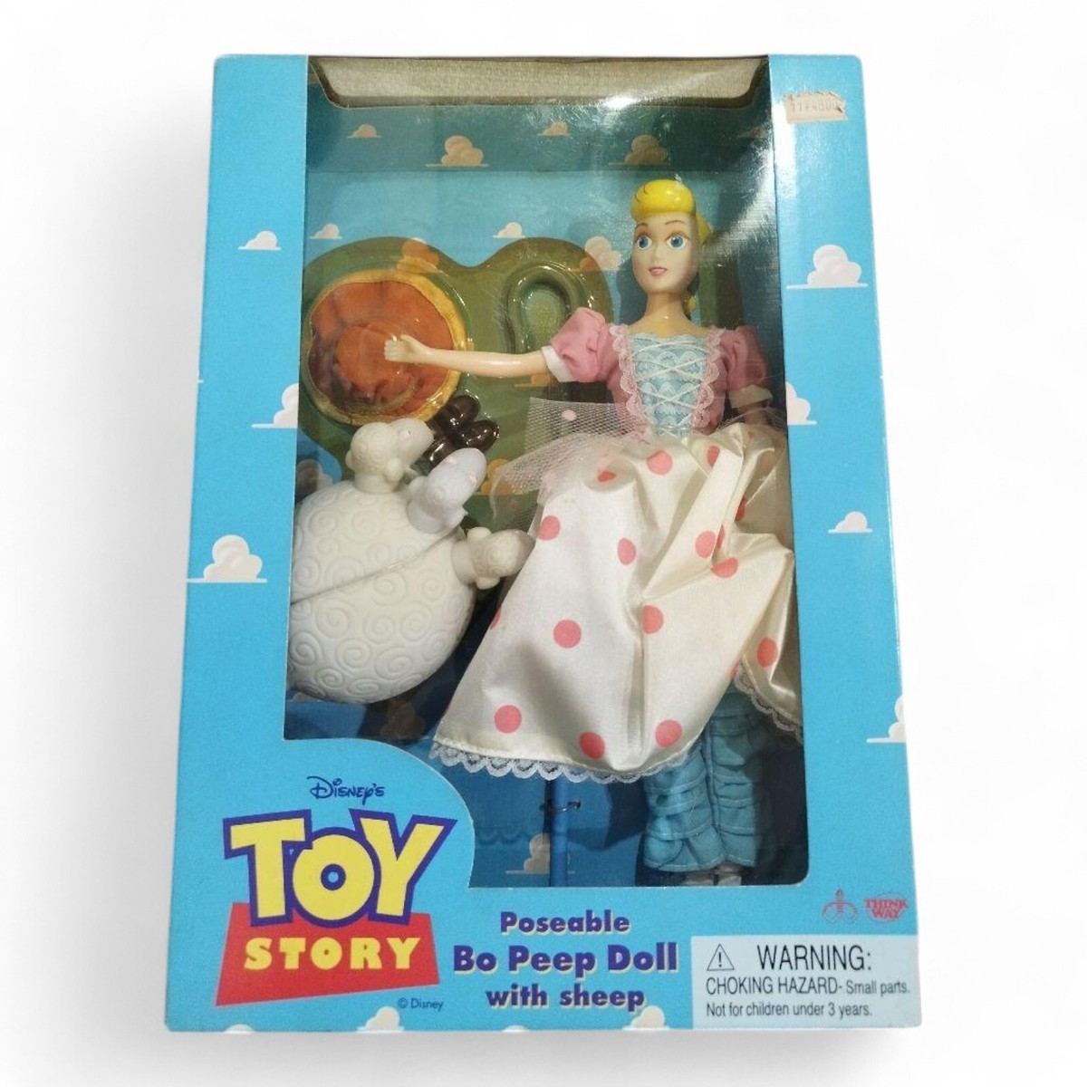 Toy Story Bo Peep Doll トイストーリー 初期 ボーピープ Disney Toy Story BO PEEP Doll with Sheep Pixar Figure 1995 Think