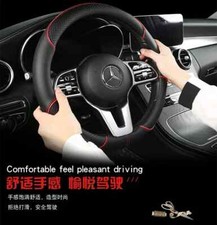 Coprivolante Auto Pelle Universale 38cm Morbida Traspirante Antiscivolo - Miniatura 1