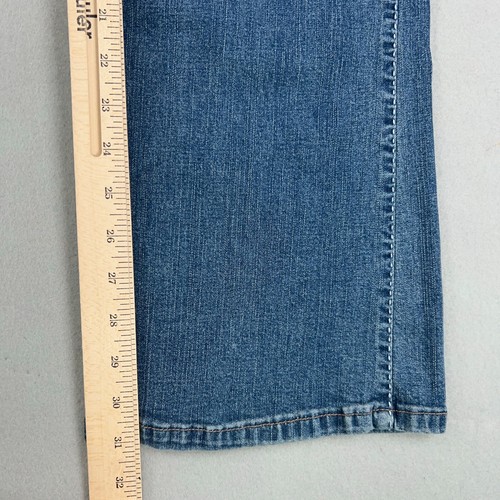 Vintage Baby Phat Jeans Womens 5 Blue Denim Bootcut Embroidered Y2K Streetwear - Picture 14 of 17