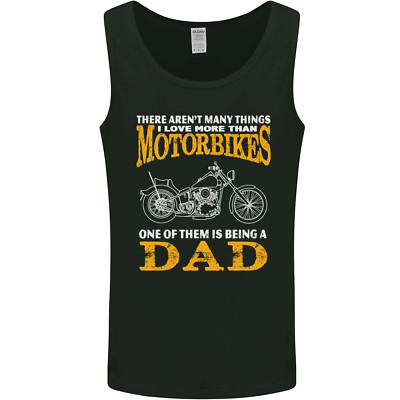 Being A Dad Biker Motorrad Herren Tanktop