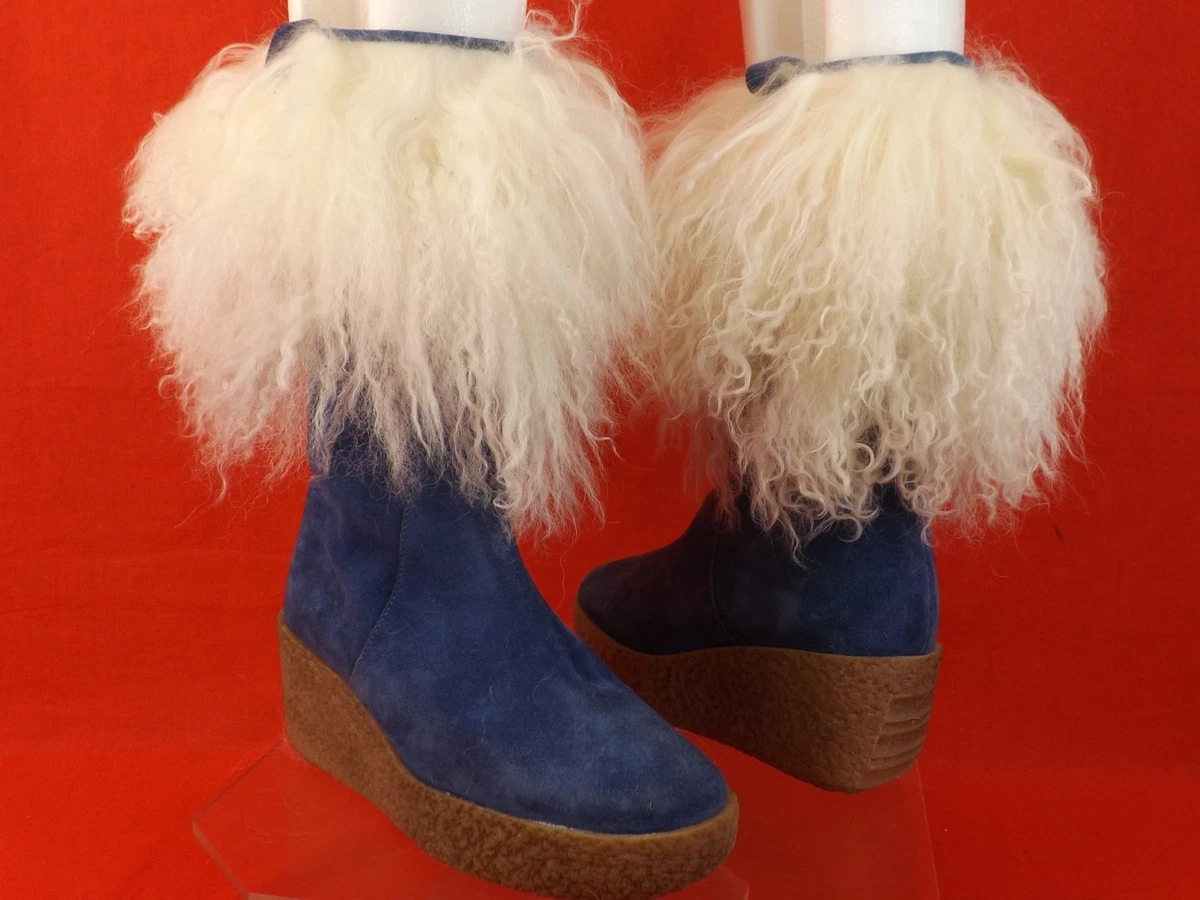 Michael kors 2024 blue boots