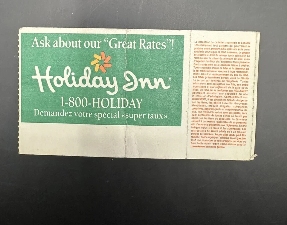 Los Angeles Kings vs. Toronto Maple Leafs Ticket Maple Leaf Gardens 1991 Gretzky - Image 2 of 3