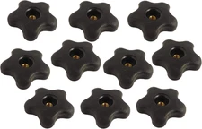 Taytools 770801 Lot 10 Each 5/16 18 Female Thread Star Knobs 2 Inch Diameter wit