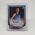 2025-26 Bowman Chrome Auto Nikola Topic #BCA-NO OKC Thunder