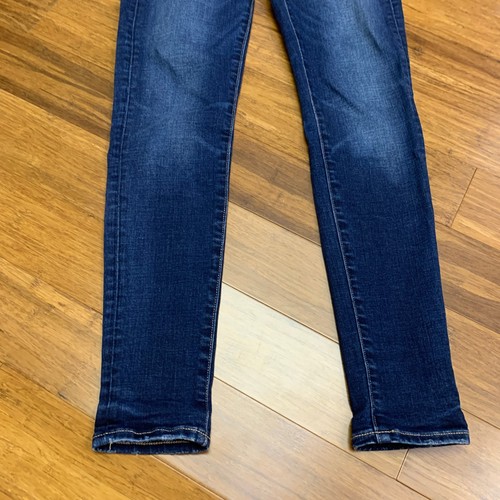 American Eagle Hi-Rise Jeggings Women Size 6 Super Stretch Dark Wash Denim Jeans - Picture 3 of 8
