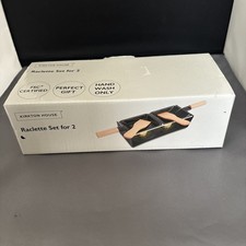 RACLETTE SET FOR 2 MINI CANDLE LIGHT VALENTINES BOXED NEW