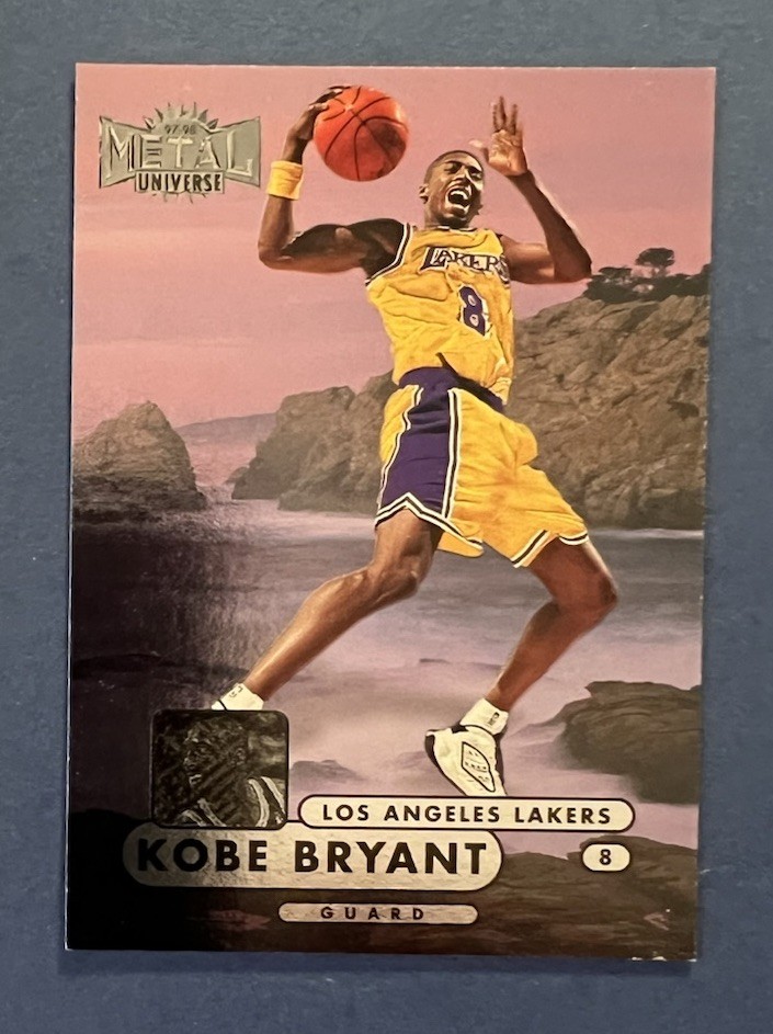 1997-98 Metal Universe Kobe Bryant Championship #86 NBA Basketball Lakers