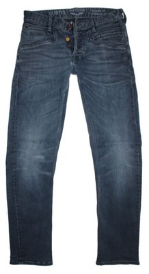 PME Legend Herren Jeans Hose CURTIS Regular Straight Stretch W30 L32 blau