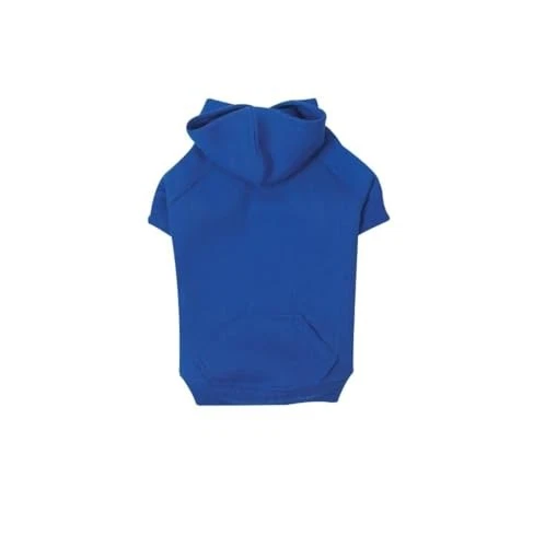 VETEMENTS Zack and Zoey Basic Felpa con Cappuccio per Cani 24In XL Blu Nautica