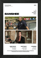 Banshee TV Show Poster Framed Wall Art Poster Canvas Print Picture