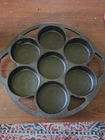 Lodge 7B Cast Iron Biscuit Pan 7 Cup Cornbread Mold USA Vintage