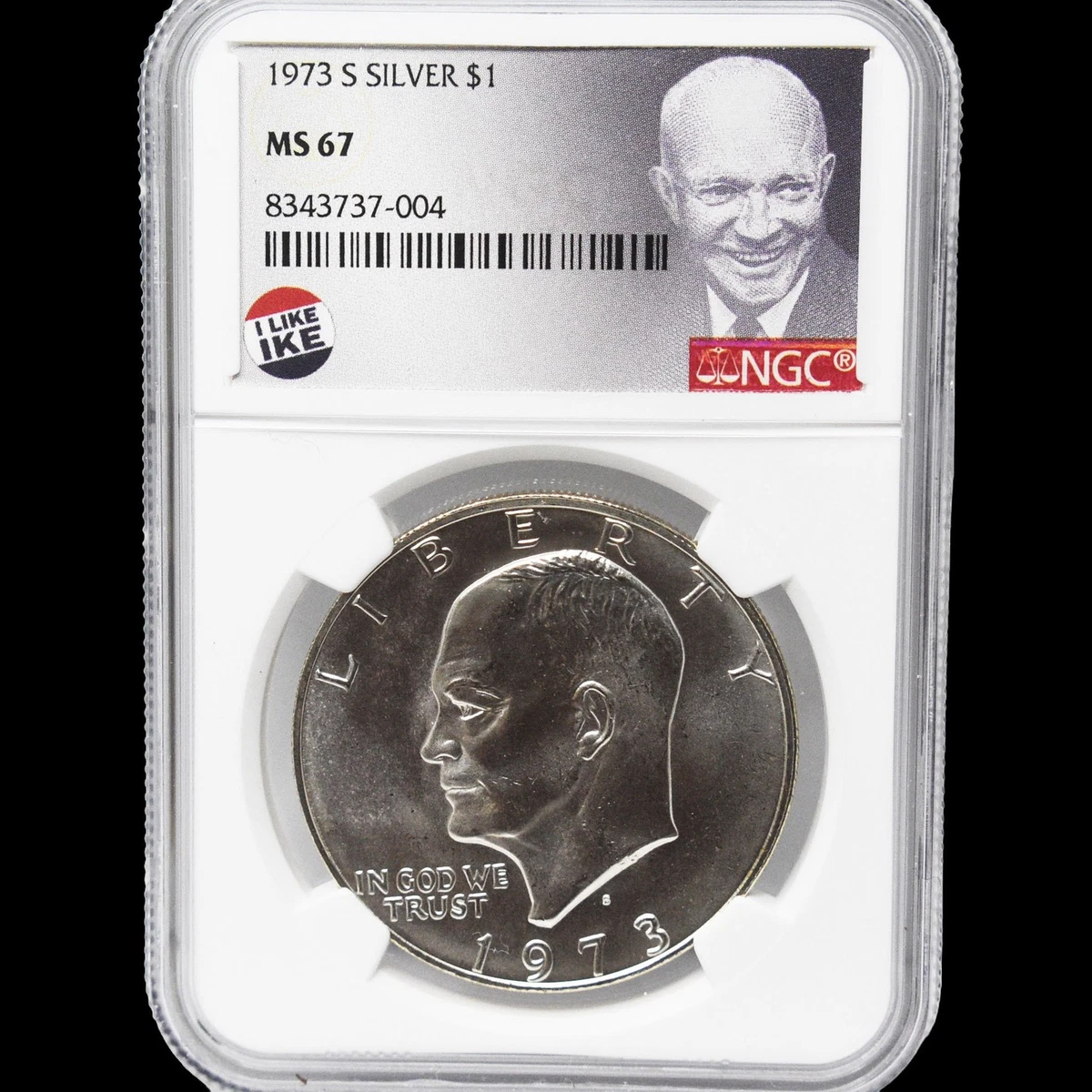 1973年 カナダ 10ドル PCGS MS 67 SV925 イギリス MS 67 Graded 1973 Eisenhower Dollars (1971-1978) for sale | eBay