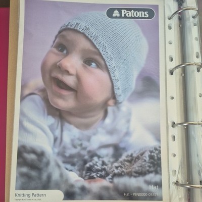 Patons Strickanleitung Babymütze - Baumwolle Bambus - leicht