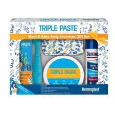 Triple Paste Baby  Mom Gift Set   Diaper Rash Ointment, Spatula, Dermoplast ...