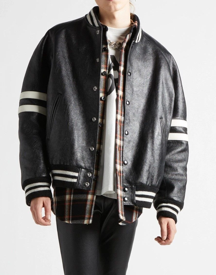 Giacca Celine oversize in vitello Varsity 29962691