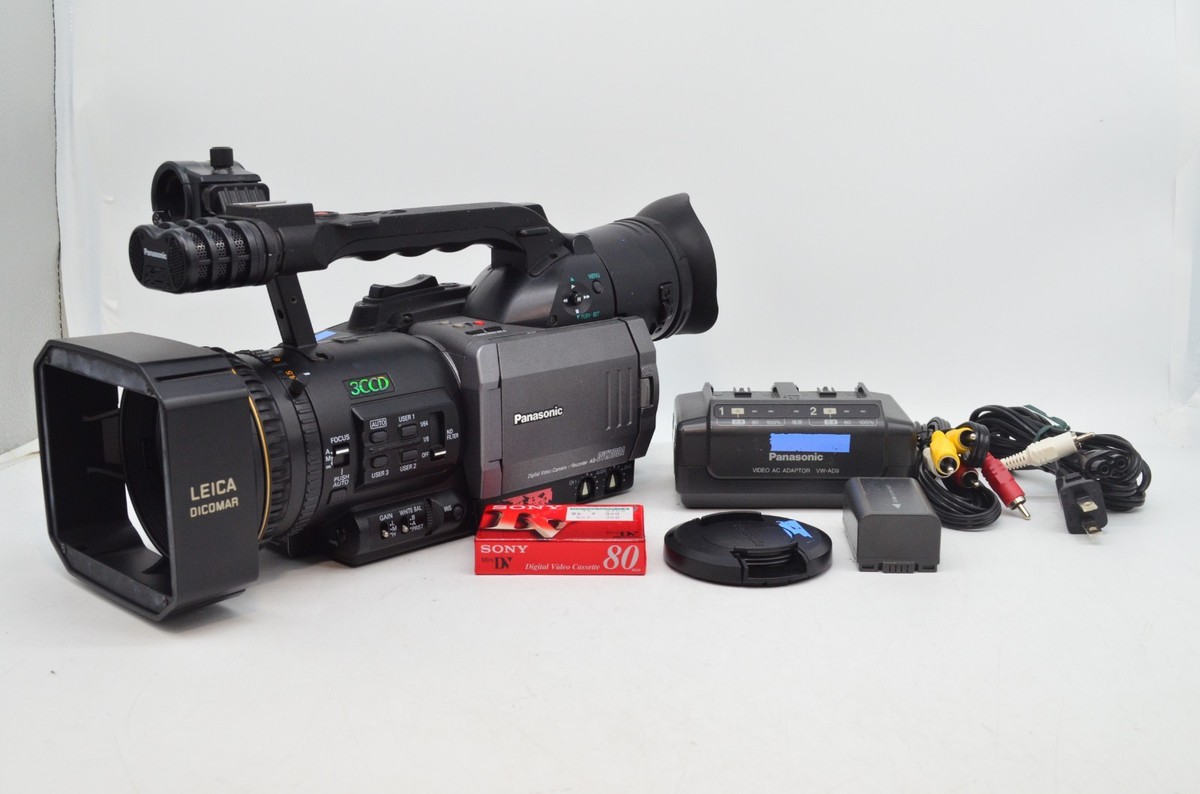 パナソニックmini DVカムレコーダ- AG-DVX100A AG-DVX100A Mini DV Panasonic Digital Camcorder Review