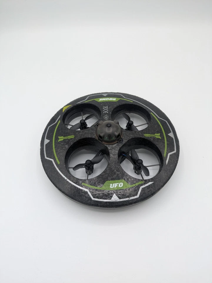 Drohne Ufo 360°, Anfängerdrone, Beleuchtet, RGB,aus Schaumstoff, B-Ware - Bild 2 von 4