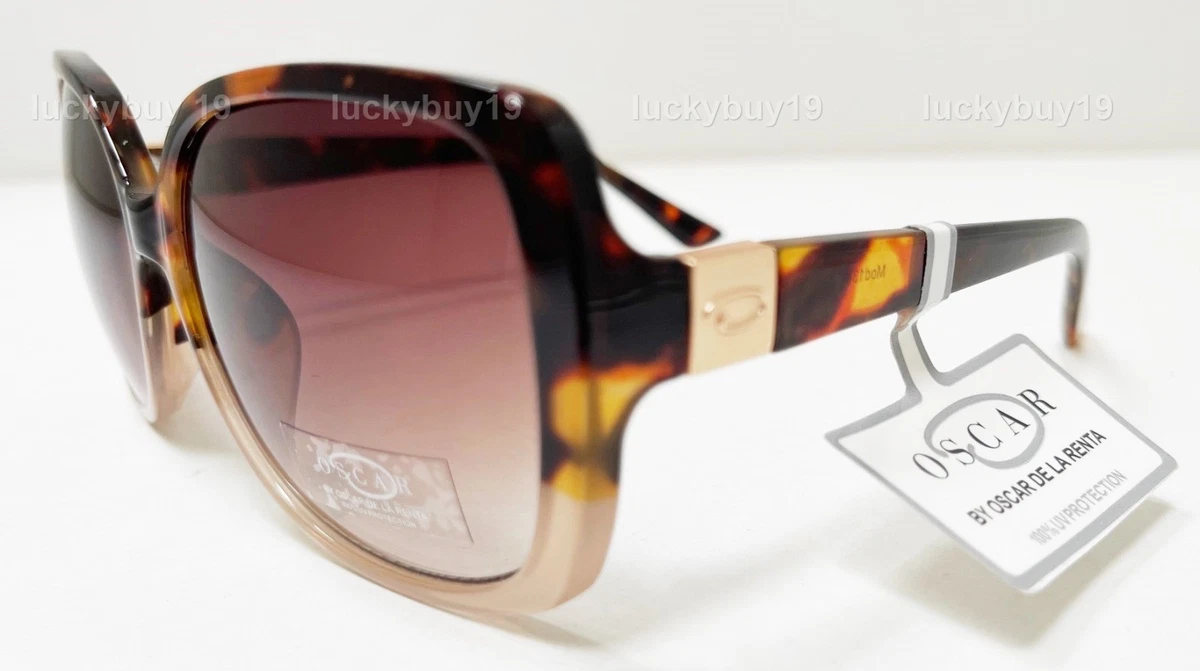 NWT Oscar de la Renta 1341 220 UV Protection Tortoise Sunglasses NWT Oscar De La Renta Women main image 4
