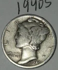 1940 S Mercury Dime