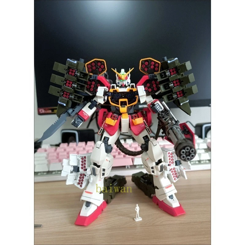 IGEL Upgrade Kit Set for MG 1/100 HEAVYARMS CUSTOM EW Green Heavy Gunner GUNDAM - Image 4 of 4