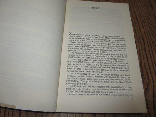 Heiliger Nektarios - Biographie aus dem Griechischen übersetzt - Nectarios von Ägina Griechenland - Bild 6 von 8