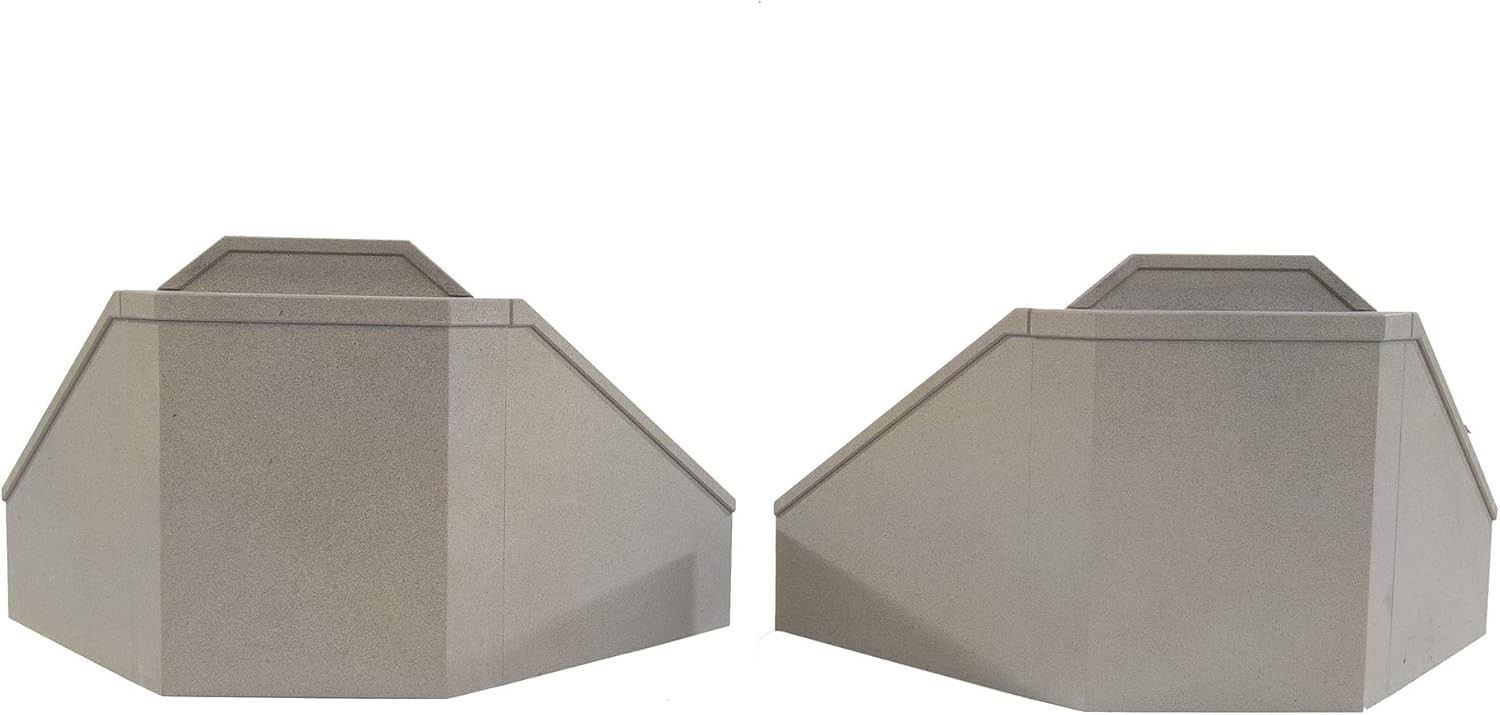 Walthers Cornerstone HO Scale Model Double-Track Railroad Bridge Concrete... 