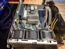 Supermicro X10SDV-8C-TLN4F Xeon D-1541 Server + Chassis, Riser, 1TB NVMe