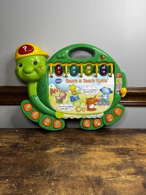 VTech Touch and Teach Turtle Interactive Learning Book for Kids Tested Works