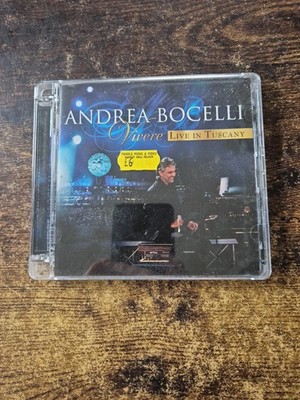 Andrea Bocelli - Vivere: Live In Tuscany - CD & DVD - Europe - 2008 - VG+ -
