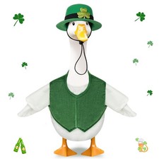 St Patrick's Day Porch Goose Outfits St Patricks Goose Outfit Irish Porch Goo...