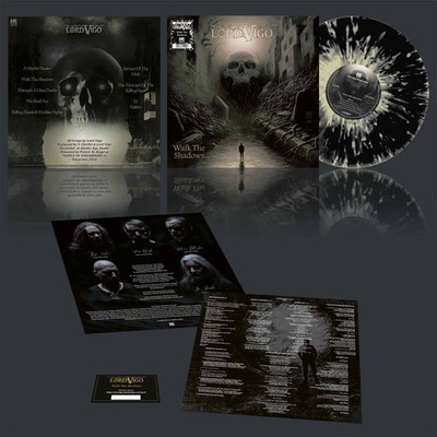 LORD VIGO - WALK THE SHADOWS, ORG 2025 SPLATTER vinyl LP, 100 COPIES! DOOM METAL