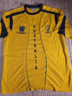 Australia Cricket Jersey Mens Size XL Adult Shirt 2007 ICC World Cup Wrst Indies