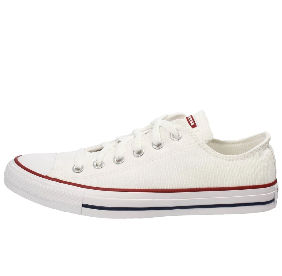 Converse All Star Ox Bianco - Donna Scarpe Sneakers Sportive - Imagen 3 de 3