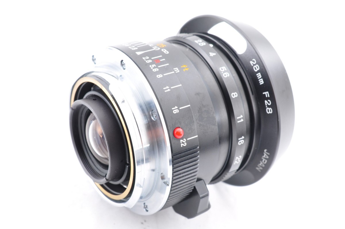 Minolta M-ROKKOR 28mm f/2.8 Lens Leica CL CLE M Mount From Japan