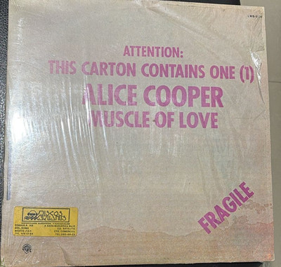 Alice Cooper Muscle Of Love Vinyl 1983 Warner LWB5100 Mexico Rock LP Album