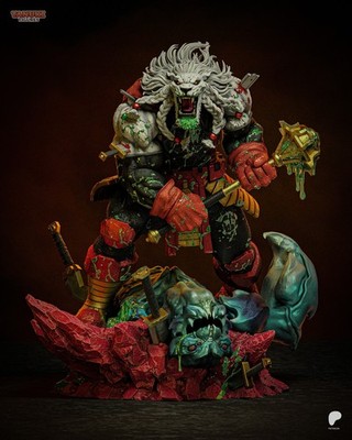Battle Beast by Tanuki Fan Art 1:12 Statue Resin 3D Printed DIY Model Kit