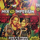 2021 WWE NXT HALLOWEEN HAVOC SIGNED MATCH CARD AUTOGRAPH /50 RARE Bron Rose Io — photo 8