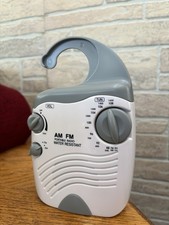 Vintage Park Avenue Shower Radio, Waterproof, AM-FM Shower Radio with Box