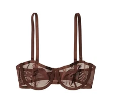 NWT The Balconette Mesh Expresso Sz 34C