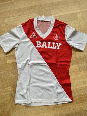 AS Monaco Ligue 1 Football Shirt 1982 - 1983 Le Coq Sportif