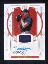 2023 Panini National Treasures Holo Gold 17/25 Randy Johnson Auto HOF 0w3