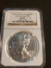 2011 (S) - Silver Eagle S$1 - NGC MS 69 - Early Releases -Struck at SF Mint