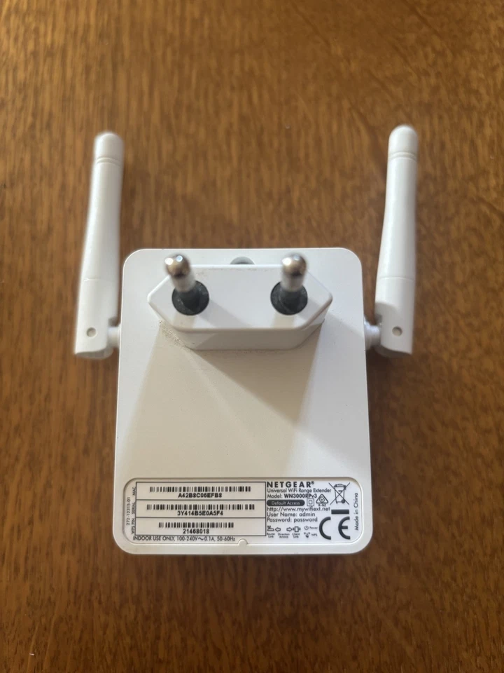 Netgear WiFi Range Extender Ripetitore modello WN3000RPv3 - Immagine 3 di 3