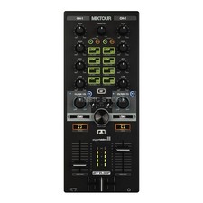 Reloop Mixtour DJ Controller Club Mixer DualFX for iOS, Android, Mac, PC + case