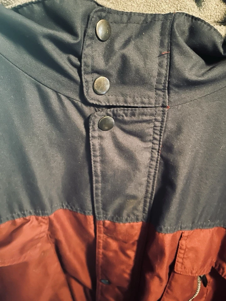 Abrigo Parka Boulder Creek 7XL de KingSize Para Hombre Forrado de Vellón con Capucha Borgoña Foto 3 de 4